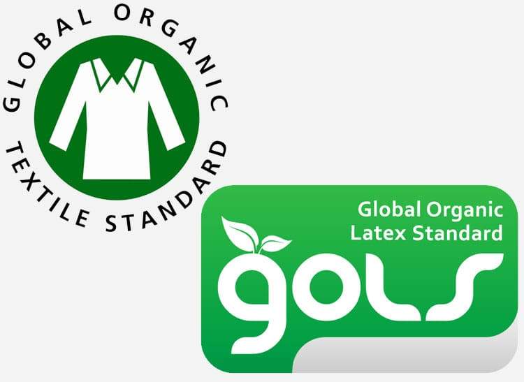 GOTS and GOLS certified organic mattress Phoenix