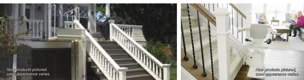 Used Stair Lifts, Porch Lifts & VPLs ½ Off