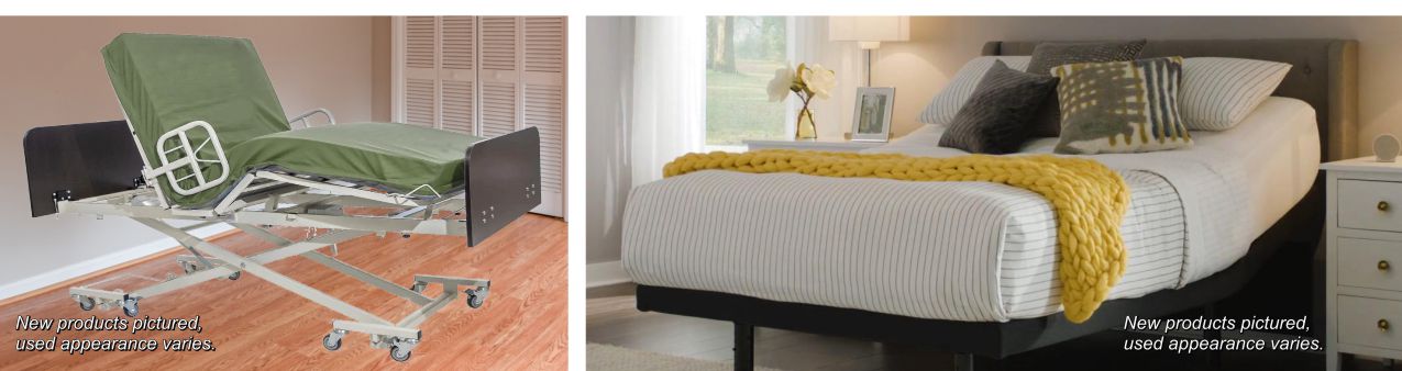 Used Adjustable Beds, Used Hospital Beds, & Used Mattresses ½ Off